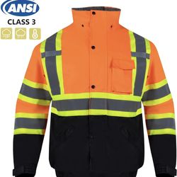 Reflective  Safety Jacket Size M - NEW With Tag!