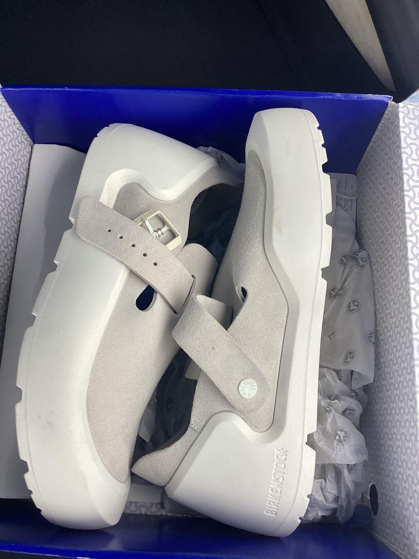 Reykjavik antique white Birkenstock brand new size 44