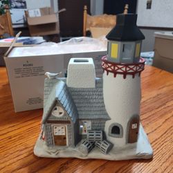 Partylite Stoney Harbor Lighthouse Tealight Candle Holder