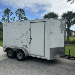 Dual Axle 6x12 Enclosed Trailer