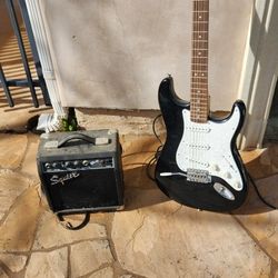 Electric Guitar and Amp