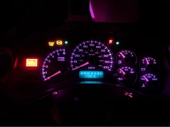 Chevy GMC 99-02 cluster purplish pink