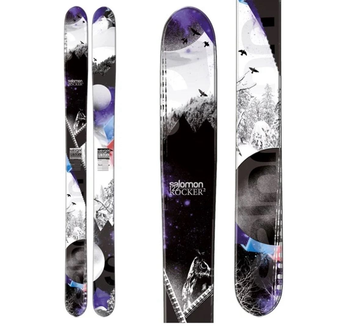 Salomon Rocker2 122 men's skis