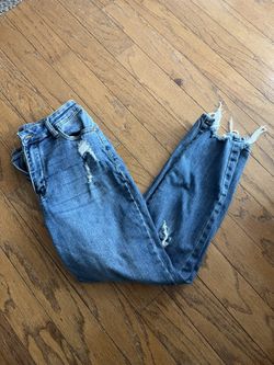 Judy Blue Distressed Slim Jeans