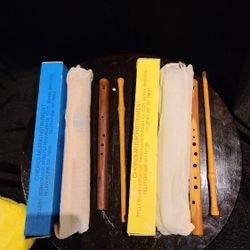 Choroi Professional Woodwind Set - Pentatonic & Diatonic Recorders w/ Maintenance Kit