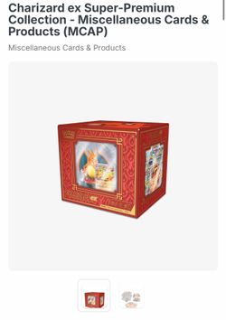 Pokémon Charizard ex super premium