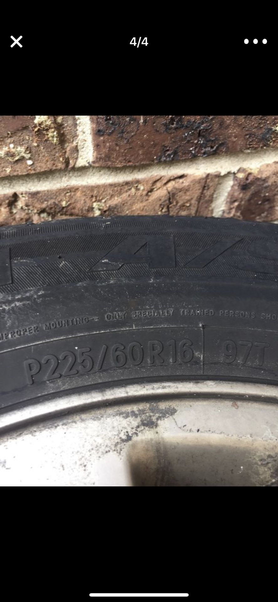 Grand Prix tire and rims taking offers