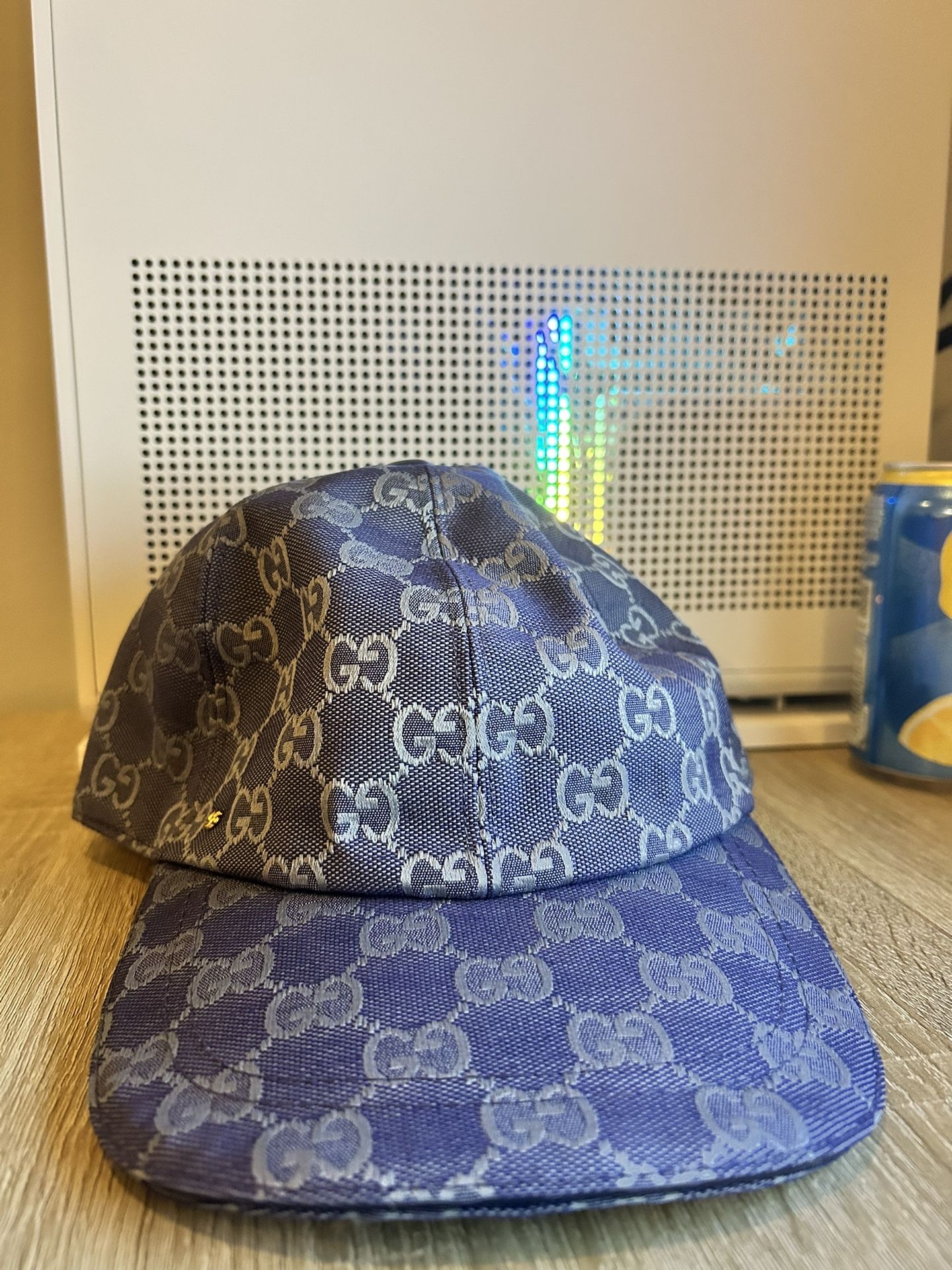Dark Blue / Navy Gucci monogram Hat