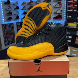 AIR JORDAN 12 RETRO “UNIVERSITY GOLD” SIZE 9