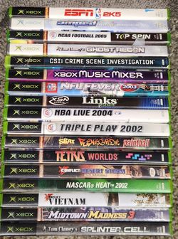 Original Xbox Video Games for trade