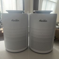 2 Desktop Air Purifiers 