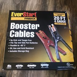 20 Foot 4 Gauge Booster Cable