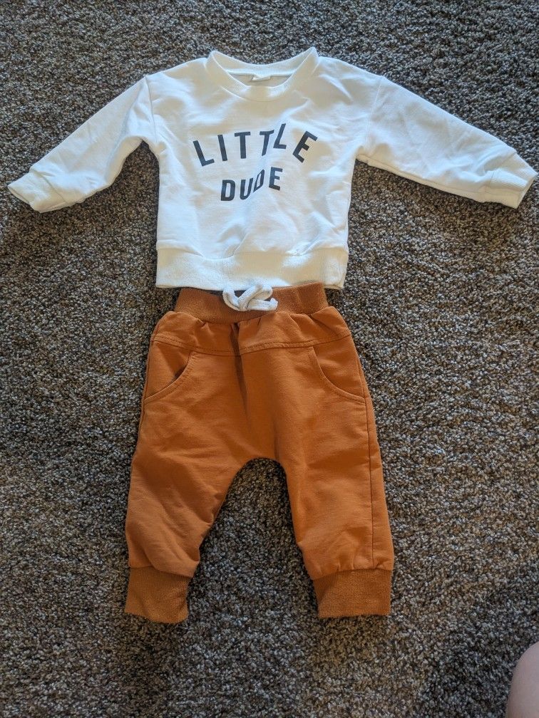 Little Dude 3-6 Month Outfit