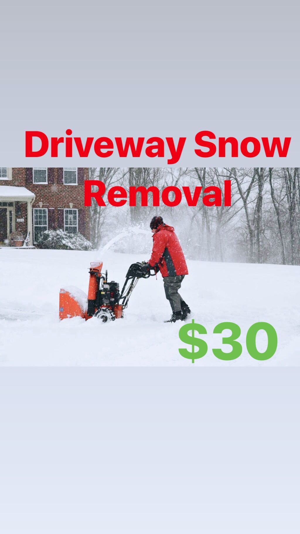 Snow removal