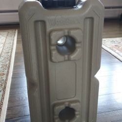 Tan Waterbrick 3.5gallons. New. 8