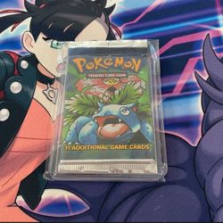 Pokemon Base Set Black Triangle Error Booster Foil Pack VENUSAUR for Sale  in Las Vegas, NV - OfferUp