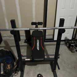 Workout Bench Barely Used