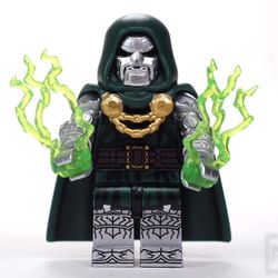Custom Lego Dr Doom Minifigure