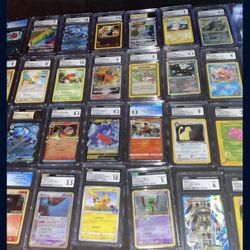 CGC Graded Pokemon Cards 