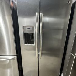 Ge Refrigerator Stainless Steel 36 "width 