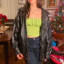 Vintage USAF Leather Jacket- Men’s Medium