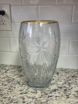 Etched Vase