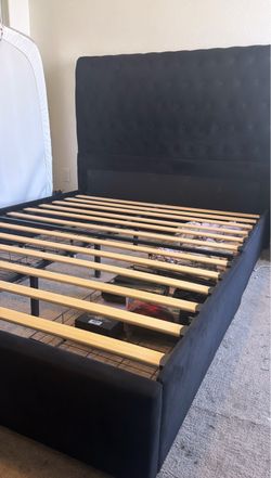 Queen size Bed Frame + mattress