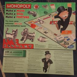 Classic Monopoly Board Game - Complete Set, Great Condition!
