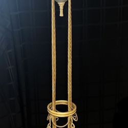 Neoclassical 6' Tall Torchiere Floor Lamp Frosted Etched Glass Shade