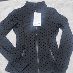 Lululemon Define Jacket Polka Dot Size 4