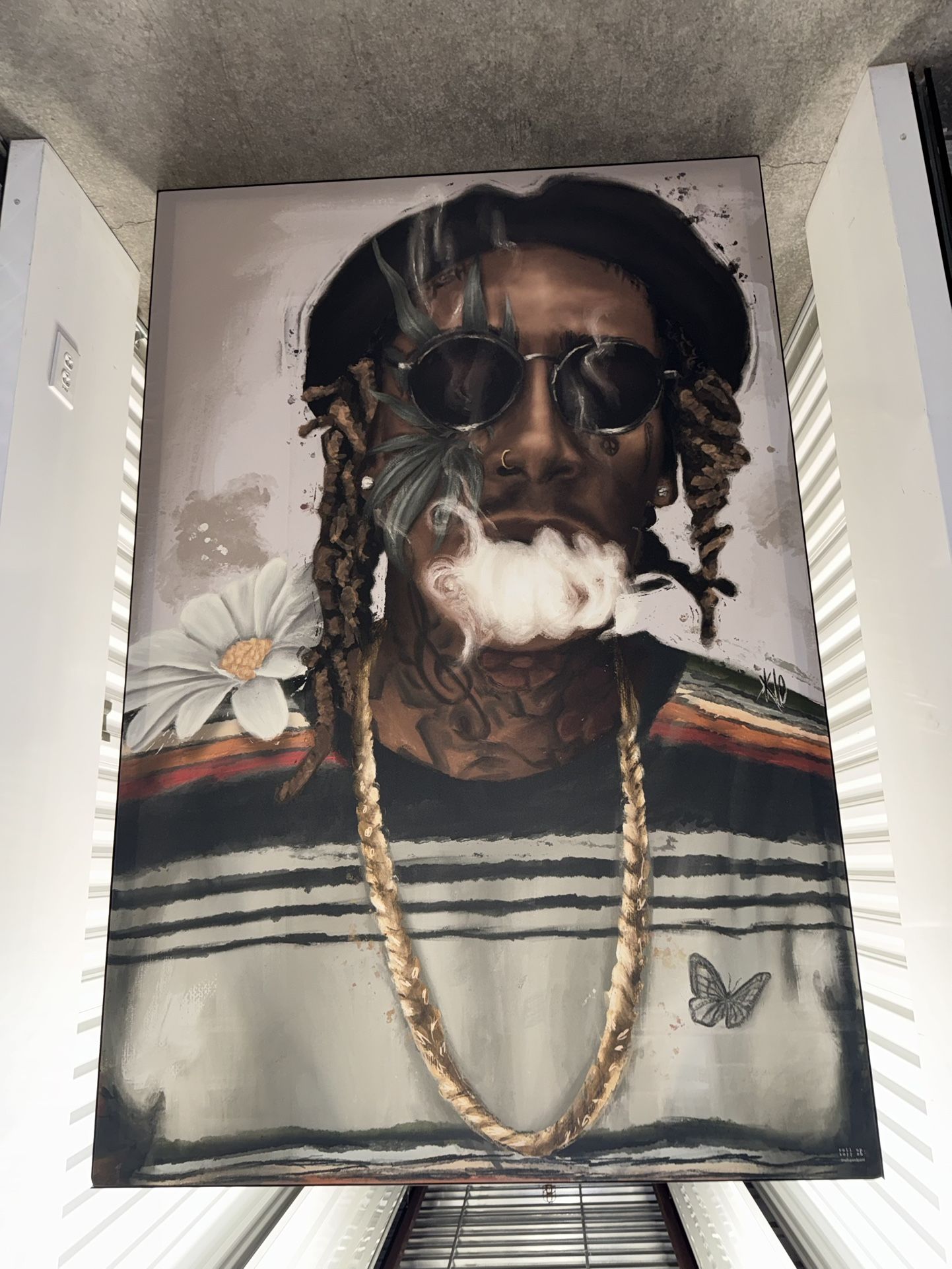 Wiz Khalifa Art Print – Large Statement Piece – $50