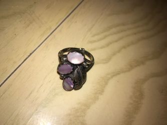 M. CHUYATE NAVAJO STERLING SILVER LEAF