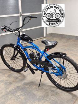 Motorized bicycle gas bike not a electric or e-bike