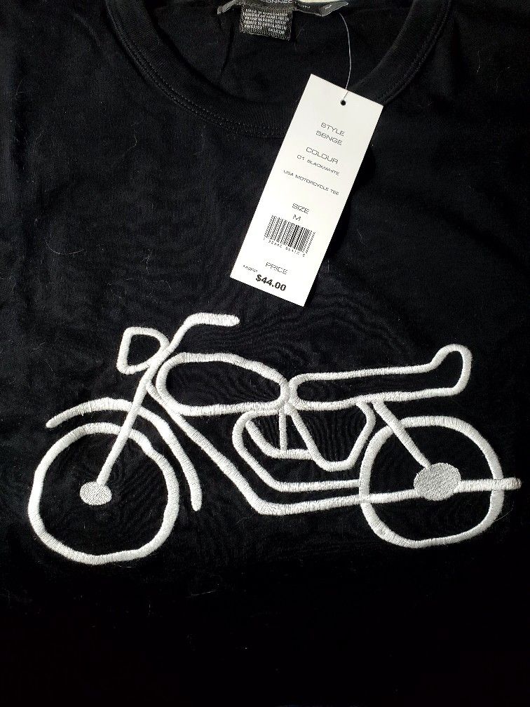Motorcycle T Shirt Size M