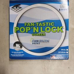 RV/ Motorhome FAN- TASTIC SCREEN (White) 