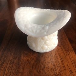 Vintage Fanton Milk Glass.