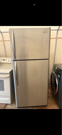 Stainless steel refrigerator top bottom