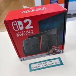 Nintendo Switch 2 Gaming Console New - Pay $1 DOWN AVAILABLE - NO CREDIT NEEDED
