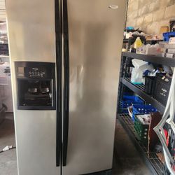 Whirlpool Stainless Steel Side By Side Refrigerator 