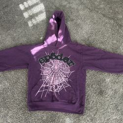 Purple Sp5der Hoodie 