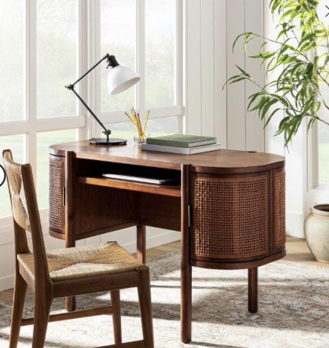 Portola Hills Caned Desk - Thresholdâ„¢ designed with Studio McGee