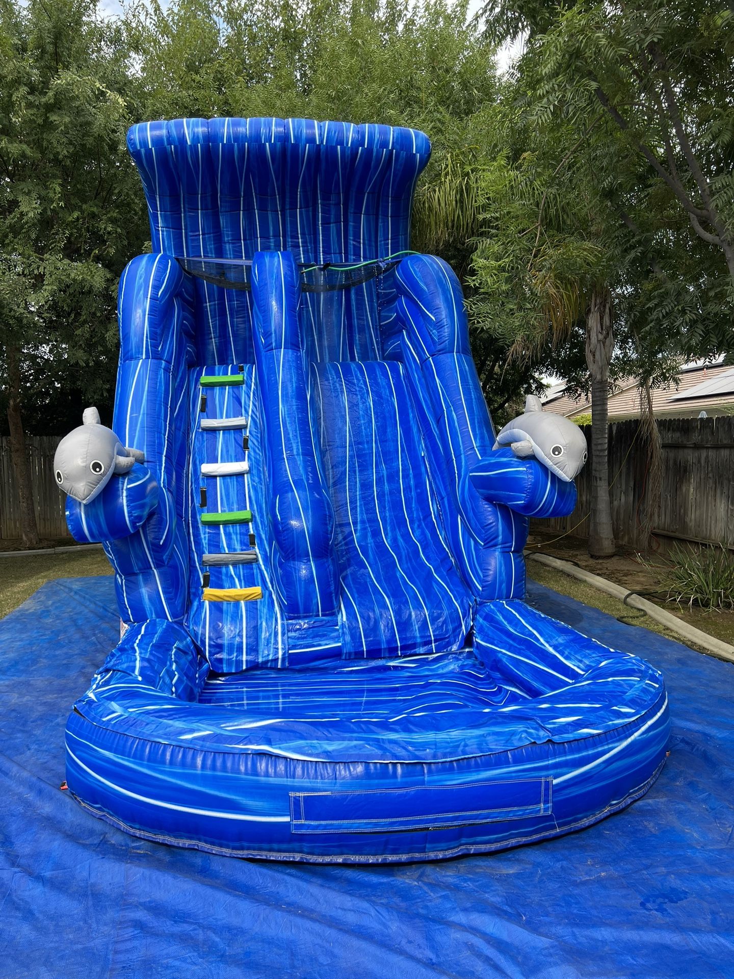 Waterslide Jumper Water Slide