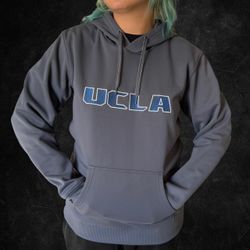 UCLA x ADIDAS Grey Pullover Hoodie 