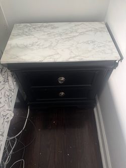 Solid wood nightstands