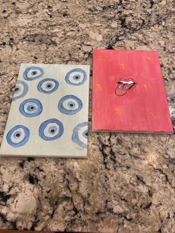 2 Preppy Paintings 
