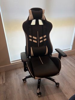 Black and White Gaming Chair