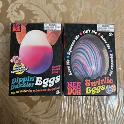 Needoh Swirlie Egg & Dippin Dazzler Set