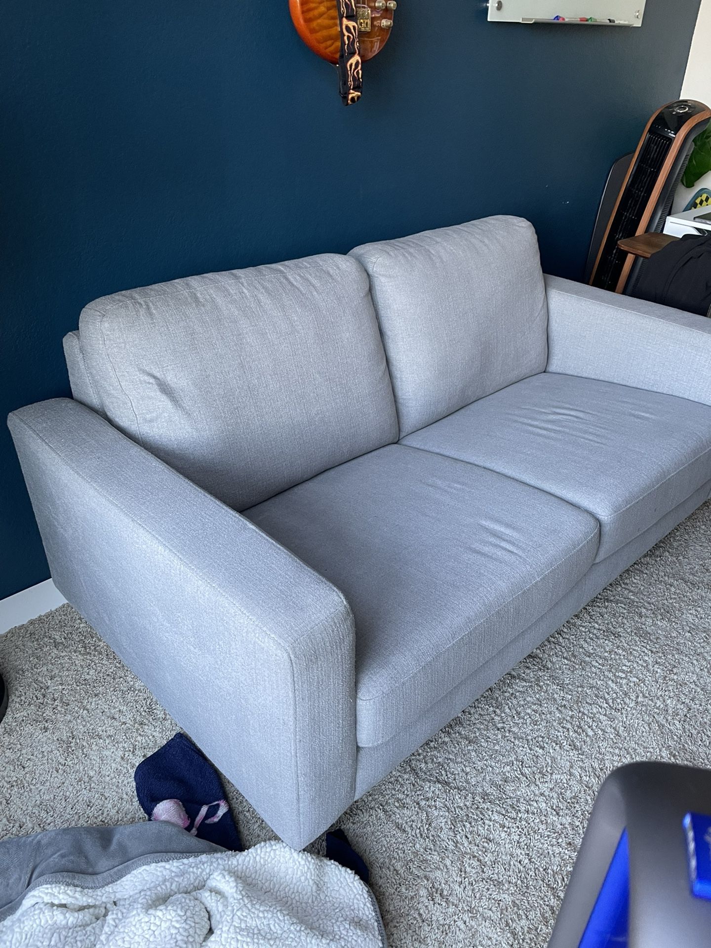 Sofa Couch In Gray 