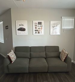 Oumy Green Sofa