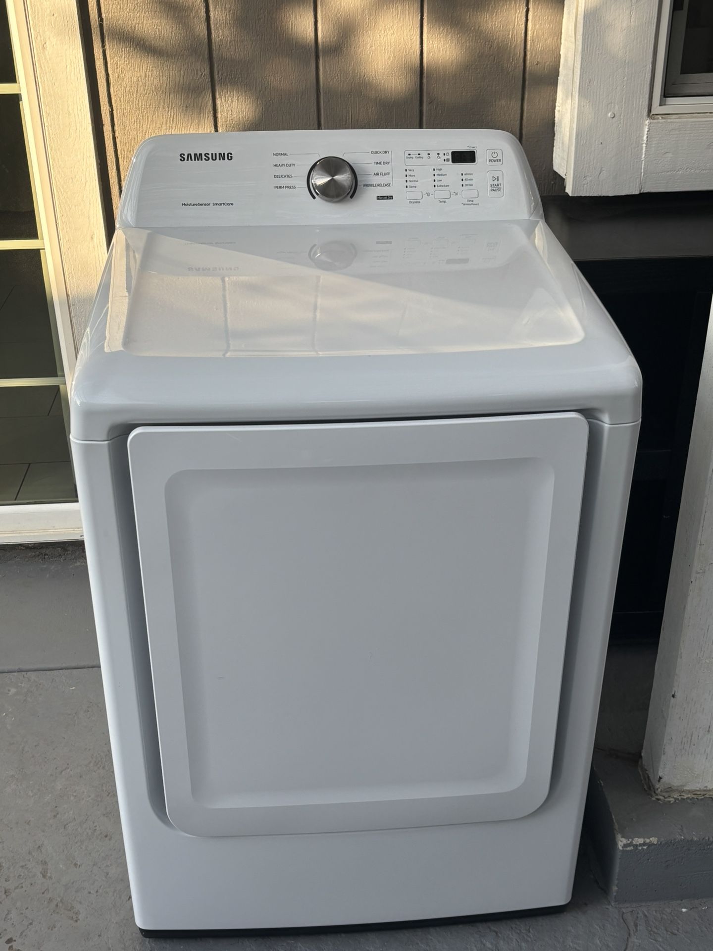 Samsung clothes dryer moisture smart care DVE45T3200W 4 wire